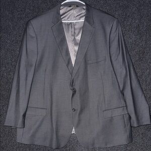 Caravelli Sophisticated Gray Men's Blazer 56L